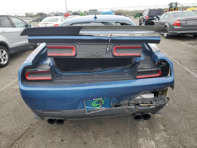 2C3CDZFJ3MH555505 - 2021 DODGE CHALLENGER R/T SCAT PACK BLUE photo 6