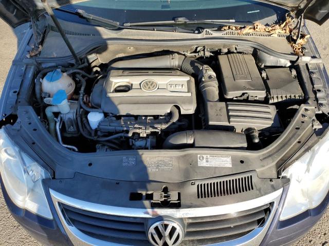 WVWBA7AH1AV023939 - 2010 VOLKSWAGEN EOS TURBO BLACK photo 11