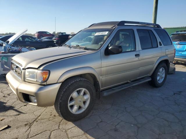 JN8DR09X72W660547 - 2002 NISSAN PATHFINDER LE GOLD photo 1