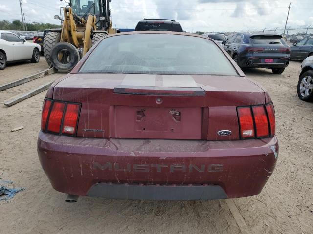 1FAFP40444F104208 - 2004 FORD MUSTANG BLACK photo 6