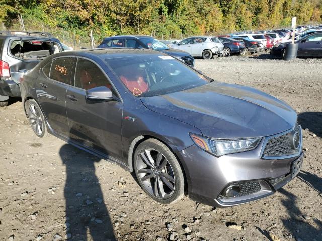 19UUB2F67JA012050 - 2018 ACURA TLX TECH+A GRAY photo 4