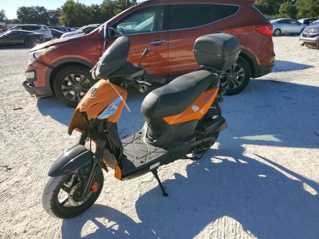 RFGBS1D02EXAE1159 - 2014 SYM SCOOTER ORANGE photo 2