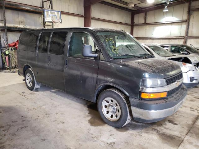 1GNSHCF4XE1203712 - 2014 CHEVROLET EXPRESS G1 LT CHARCOAL photo 4