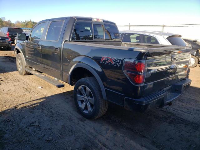 1FTFW1ET5DFC32727 - 2013 FORD F150 SUPERCREW BLACK photo 2