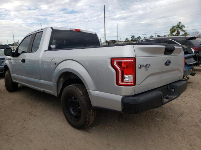 1FTEX1C83GFB21329 - 2016 FORD F150 SUPER CAB SILVER photo 2