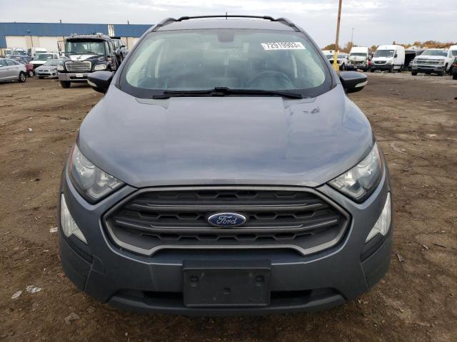 MAJ6P1CL6JC165672 - 2018 FORD ECOSPORT SES GRAY photo 5