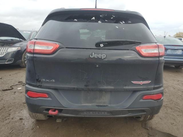 1C4PJMBS1EW215764 - 2014 JEEP CHEROKEE TRAILHAWK BLACK photo 6