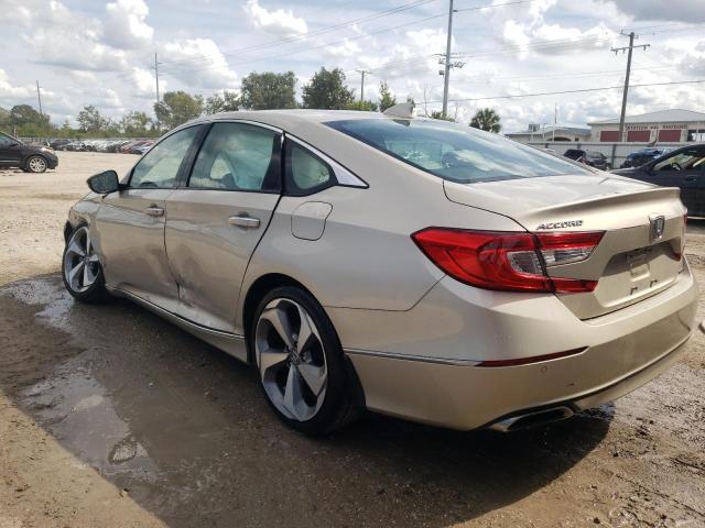 1HGCV1F94JA014250 - 2018 HONDA ACCORD TOURING GOLD photo 2