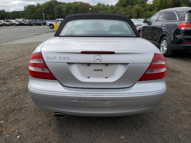 WDBTK65G95T041277 - 2005 MERCEDES-BENZ CLK 320 SILVER photo 6