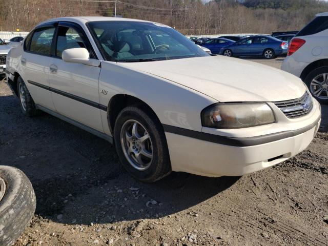 2G1WF52E649328428 - 2004 CHEVROLET IMPALA WHITE photo 4