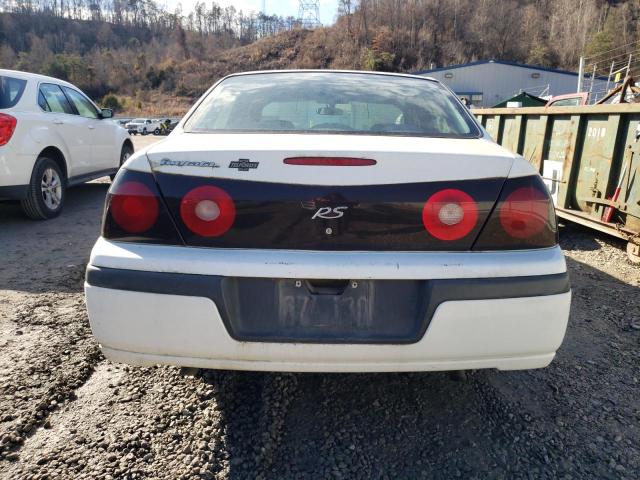 2G1WF52E649328428 - 2004 CHEVROLET IMPALA WHITE photo 6