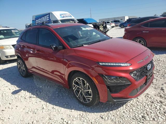 KM8K3CA31NU793377 - 2022 HYUNDAI KONA N LINE RED photo 4