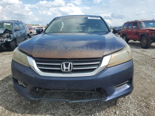 1HGCR2F38EA293956 - 2014 HONDA ACCORD LX BLUE photo 5