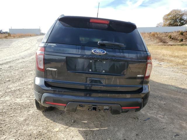 1FM5K8GT7FGB93886 - 2015 FORD EXPLORER SPORT BLACK photo 6