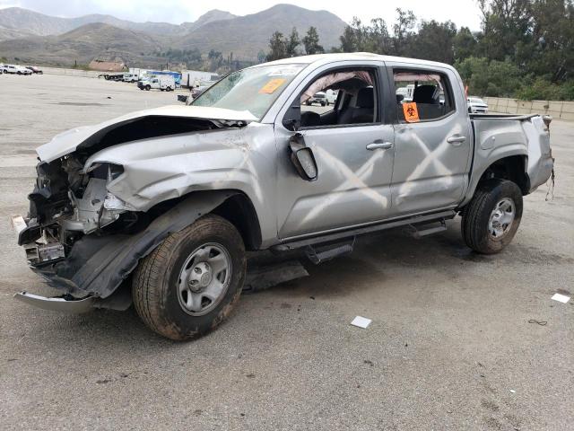 3TYAX5GN2NT041821 - 2022 TOYOTA TACOMA DOUBLE CAB SILVER photo 1