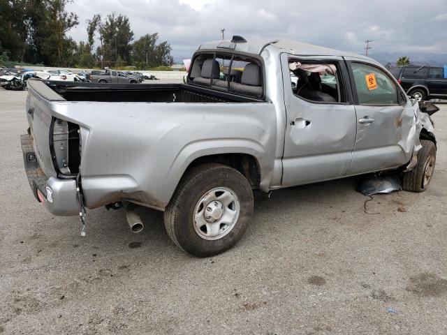 3TYAX5GN2NT041821 - 2022 TOYOTA TACOMA DOUBLE CAB SILVER photo 3