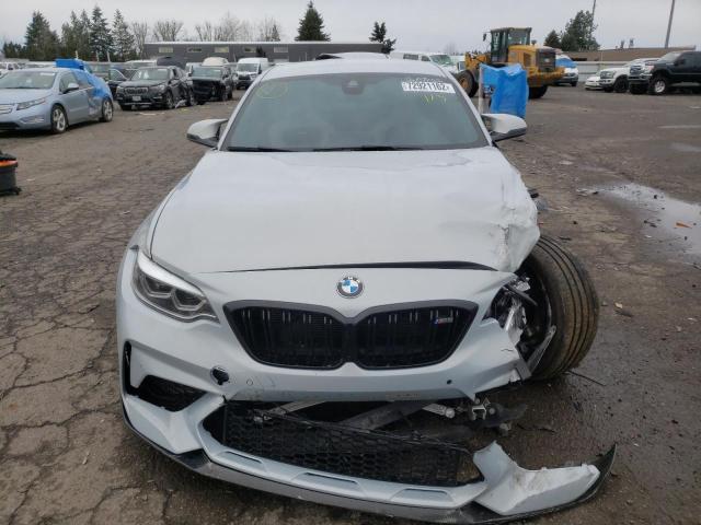 WBS2U7C05M7H84475 - 2021 BMW M2 COMPETITION GRAY photo 5