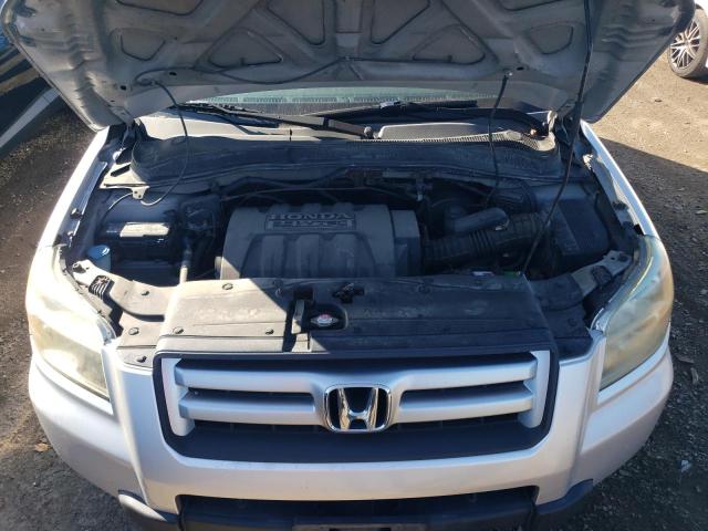 5FNYF28546B037236 - 2006 HONDA PILOT EX SILVER photo 11