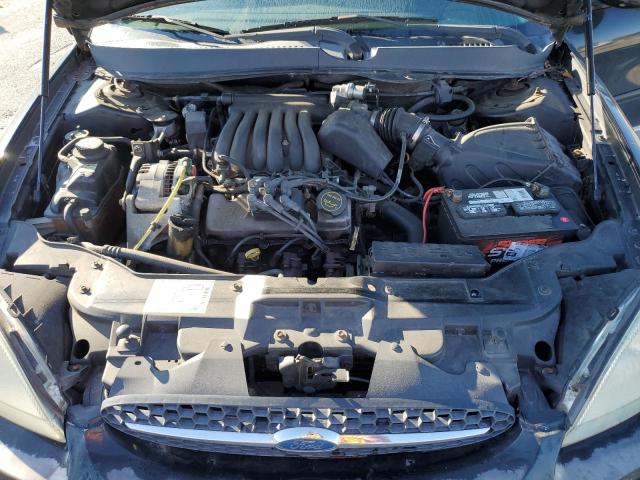 1FAFP53U53G116930 - 2003 FORD TAURUS SE BLACK photo 11