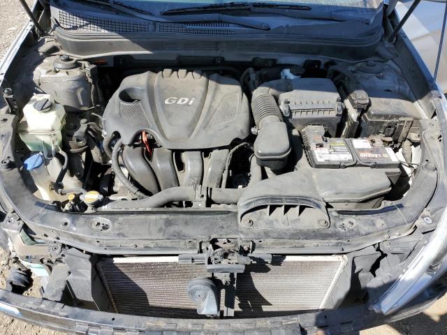 5NPEB4AC4EH814453 - 2014 HYUNDAI SONATA GLS SILVER photo 11