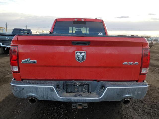 1C6RD7GT6CS219419 - 2012 DODGE RAM 1500 SLT RED photo 6