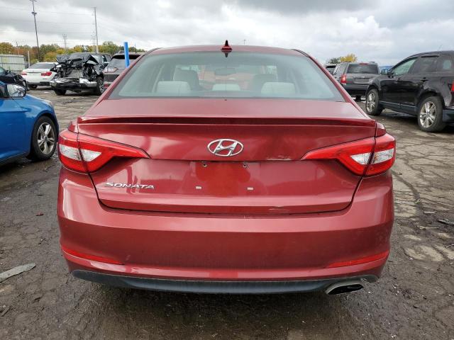 5NPE24AF0GH370453 - 2016 HYUNDAI SONATA SE RED photo 6