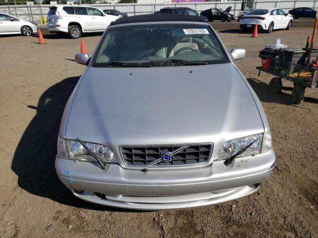 YV1NC63D14J060846 - 2004 VOLVO C70 LPT SILVER photo 5