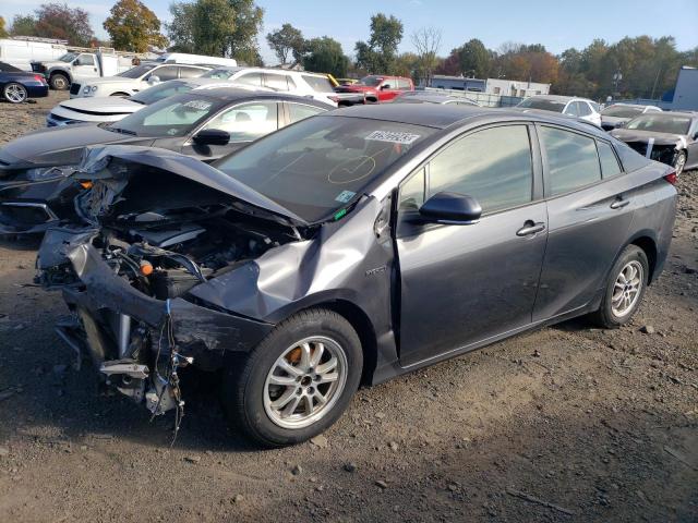 JTDL9MFU5M3030877 - 2021 TOYOTA PRIUS LE GRAY photo 1