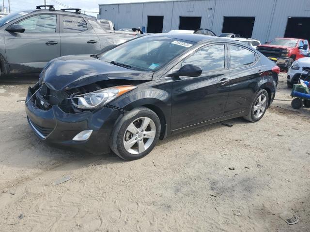 KMHDH4AE8DU748419 - 2013 HYUNDAI ELANTRA GLS BLACK photo 1