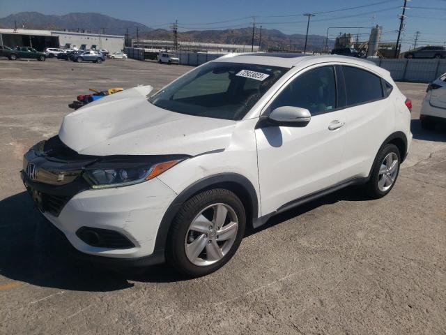 3CZRU6H55KM711072 - 2019 HONDA HR-V EX WHITE photo 1