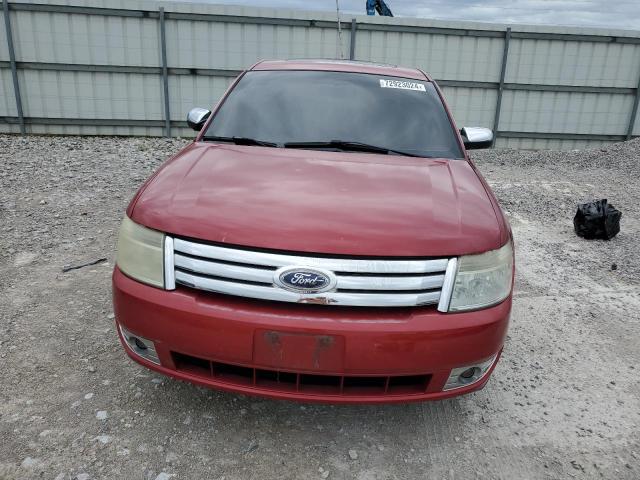 1FAHP25W99G116959 - 2009 FORD TAURUS LIMITED RED photo 5