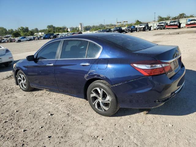 1HGCR2F39GA237401 - 2016 HONDA ACCORD LX BLUE photo 2