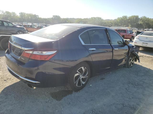 1HGCR2F39GA237401 - 2016 HONDA ACCORD LX BLUE photo 3