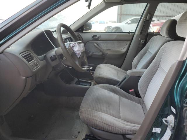 2HGEJ6614XH579815 - 1999 HONDA CIVIC BASE GREEN photo 7