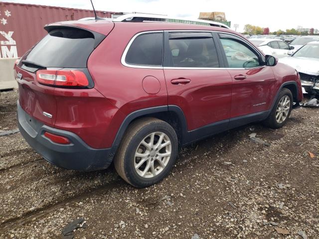 1C4PJLCB4HW623379 - 2017 JEEP CHEROKEE LATITUDE RED photo 3