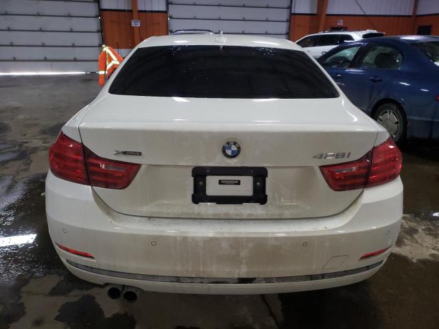 WBA3N5C50FK198978 - 2015 BMW 428 XI WHITE photo 6
