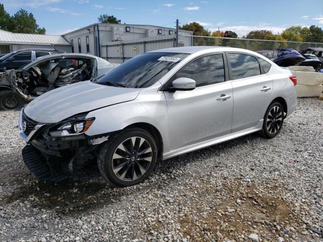 3N1AB7AP4HY301622 - 2017 NISSAN SENTRA S SILVER photo 1