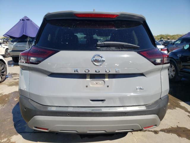 5N1AT3CA2MC848575 - 2021 NISSAN ROGUE SL GRAY photo 6