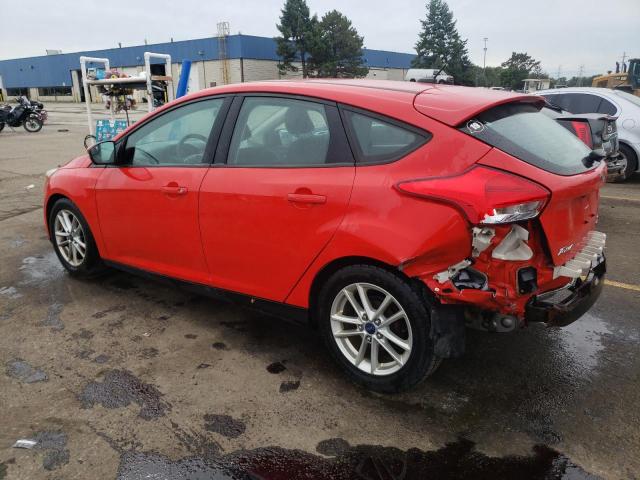 1FADP3K28GL328553 - 2016 FORD FOCUS SE RED photo 2