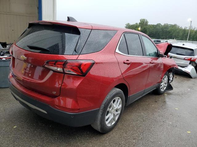 3GNAXKEV6NL223984 - 2022 CHEVROLET EQUINOX LT RED photo 3