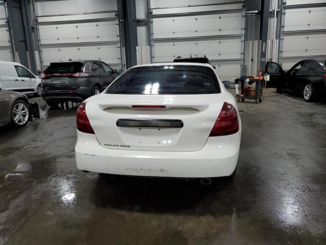 2G2WP552X61232197 - 2006 PONTIAC GRAND PRIX WHITE photo 6