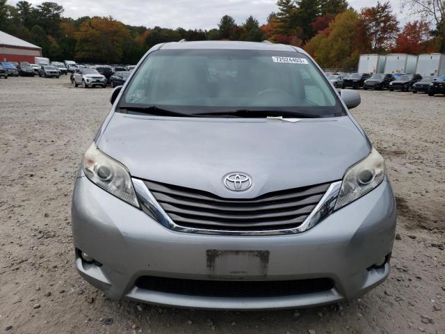 5TDDK3DC8BS022670 - 2011 TOYOTA SIENNA XLE SILVER photo 5