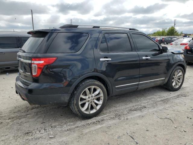 1FM5K7F87FGA85663 - 2015 FORD EXPLORER LIMITED BLACK photo 3