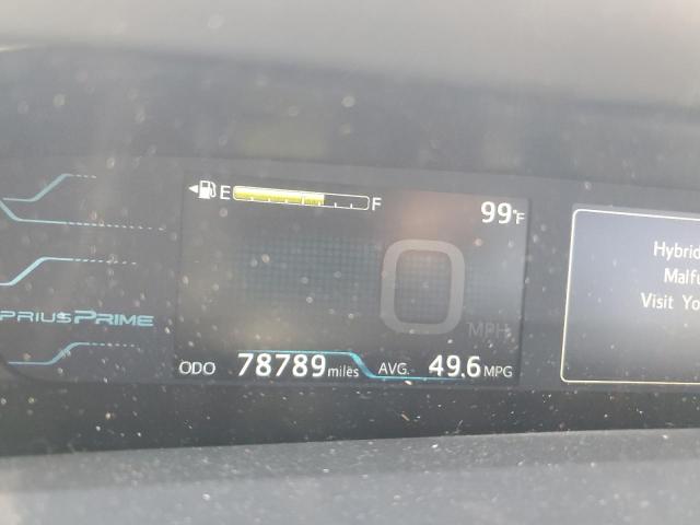 JTDKARFP3H3033633 - 2017 TOYOTA PRIUS PRIM ვერცხლისფერი ფოტო 9