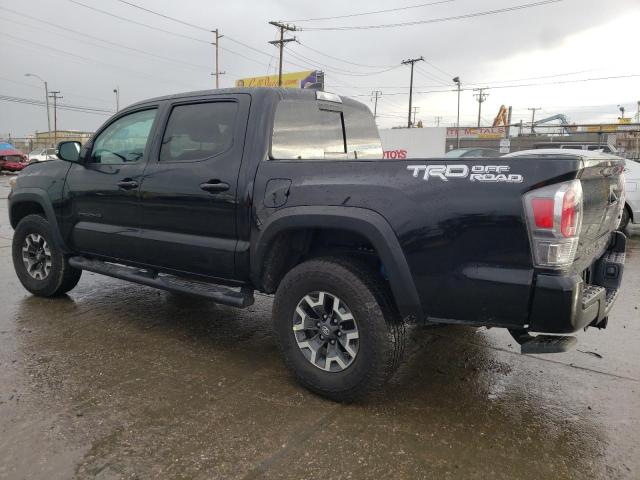 3TMAZ5CN4PM201647 - 2023 TOYOTA TACOMA DOUBLE CAB BLACK photo 2