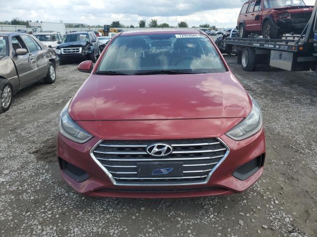 3KPC24A3XKE072065 - 2019 HYUNDAI ACCENT SE RED photo 5