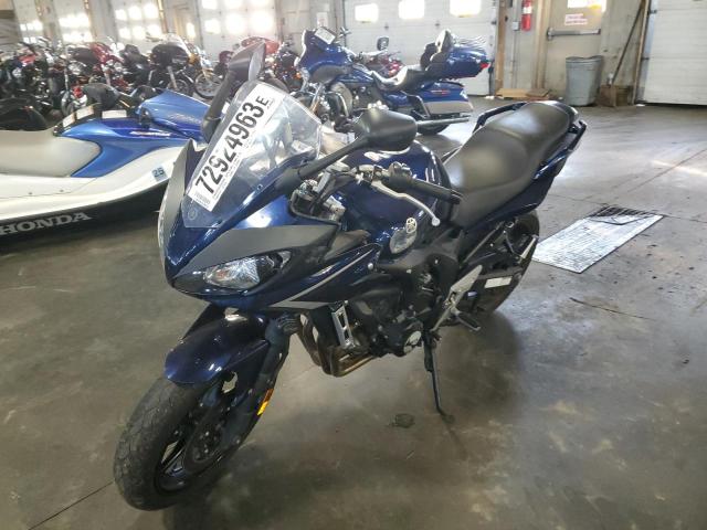 JYARJ13EX8A004611 - 2008 YAMAHA FZ6 SHG BLUE photo 2