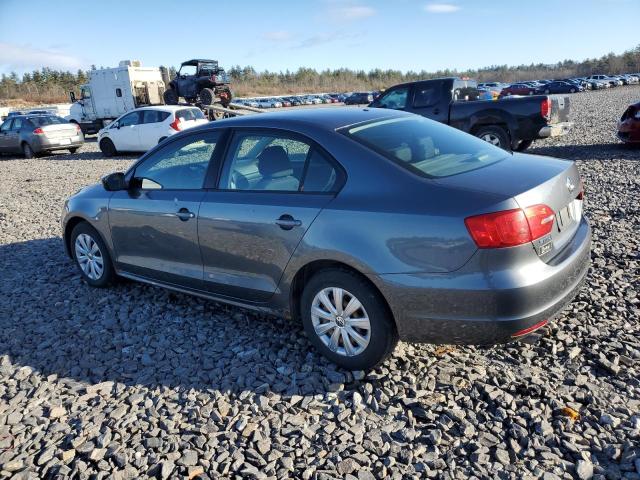 3VW2K7AJXBM336559 - 2011 VOLKSWAGEN JETTA BASE GRAY photo 2