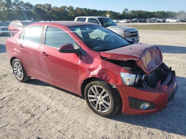 1G1JC5SH7C4158174 - 2012 CHEVROLET SONIC LT RED photo 4