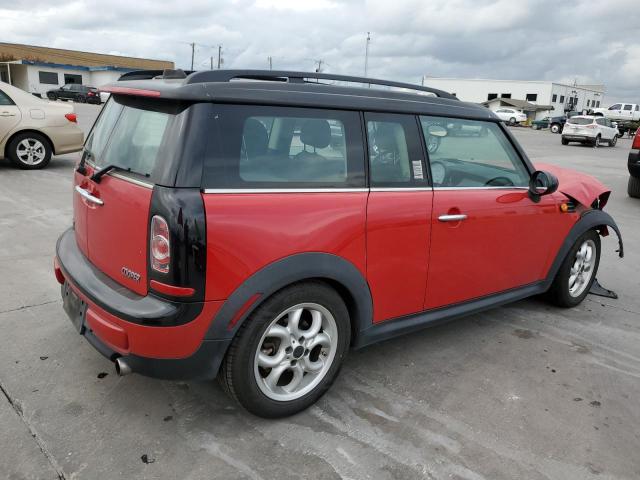 WMWZF3C55BTY00712 - 2011 MINI COOPER CLUBMAN RED photo 3